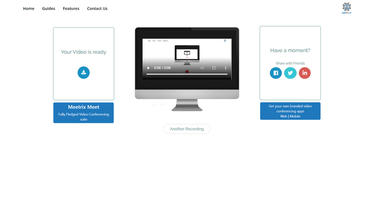 интерфейс Online Screen Recorder